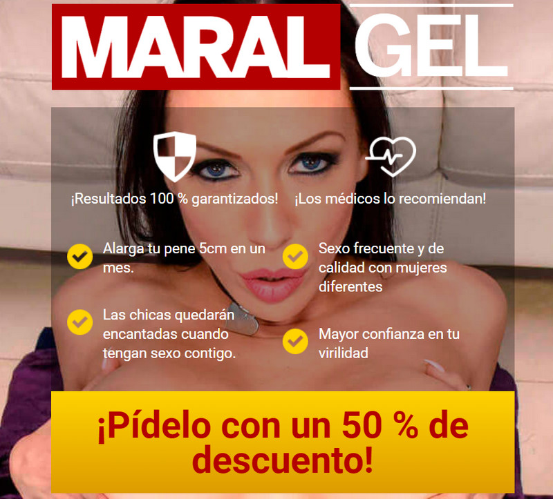 ¿Que es Maral gel? ingredientes y componentes | beneficiosas para aumentar la libido y conducir a erecciones más grandes y duraderas